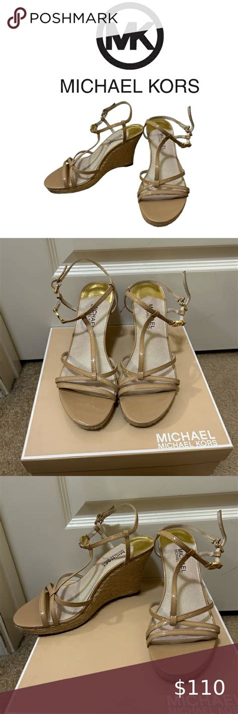 michael kors kami ankle strap|Michael michael kors kami ankle strap nude .